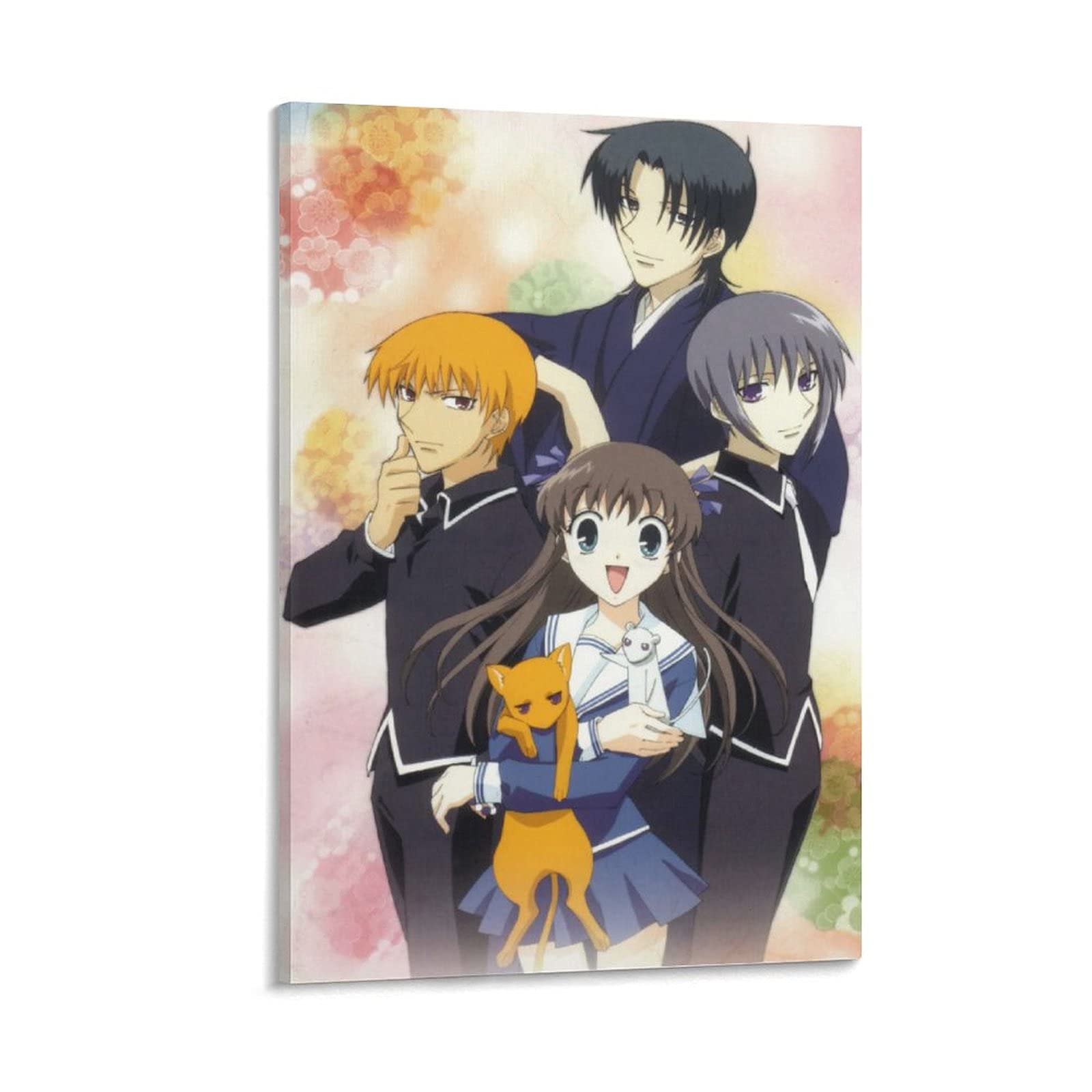 Japan Anime Fruit Basket Shigure Sohma Canvas Poster - 24×36 Inches (60×90cm) - Anime Wall Art for Bedroom, Office & Gift - Perfect for Anime Fans & Home Decor