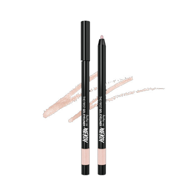 MERZY The First Gel Eyeliner - Waterproof & Smudge-Proof Long Lasting Eyeliner for Precise Lines | Perfect for Everyday Makeup, Party Looks & Professional Makeup Artists