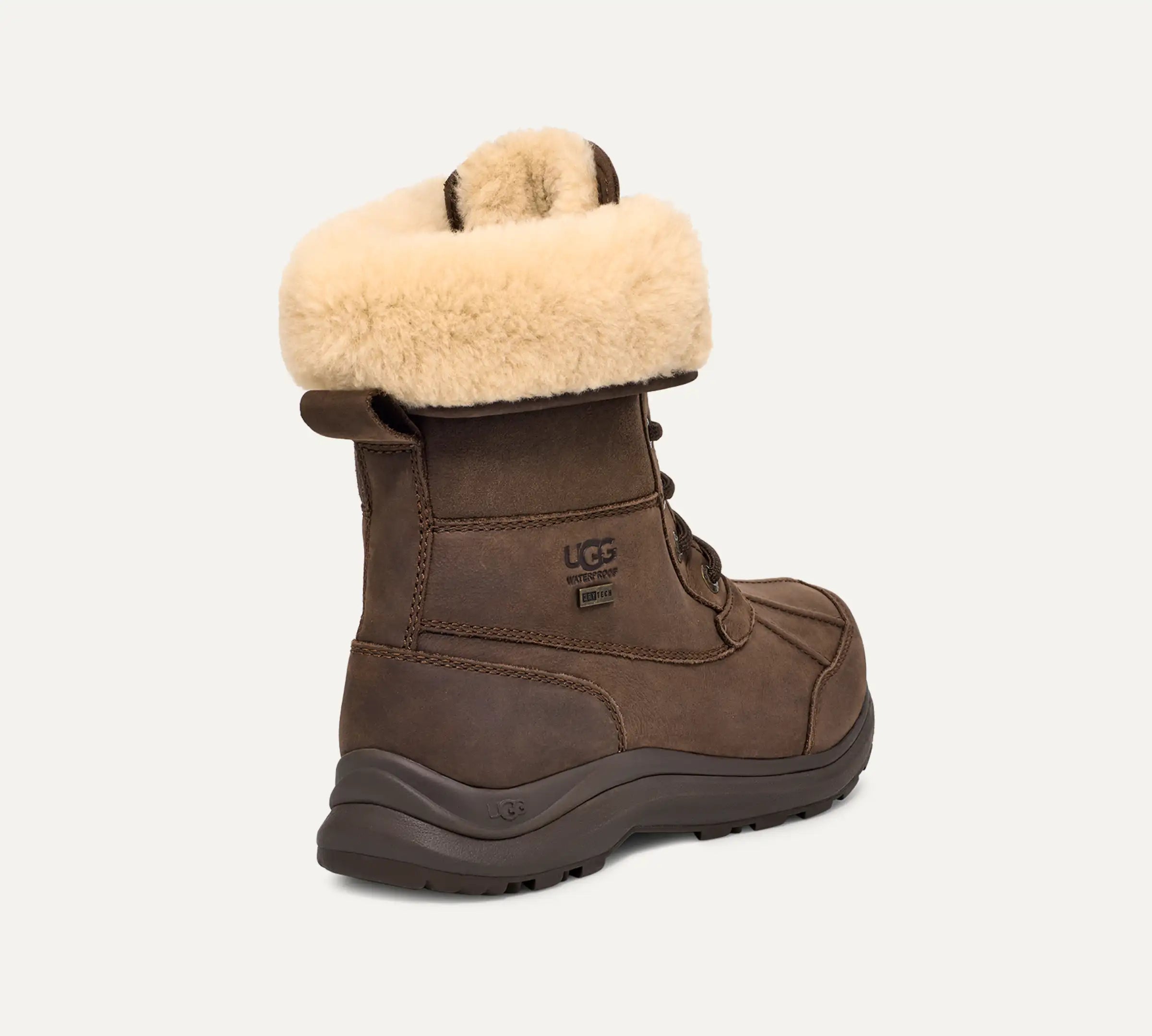 UGG Adirondack III Distressed Boots for Women - Waterproof Winter Snow Boots with Shearling Lining - Perfect for Cold Weather, Hiking & Outdoor Activities