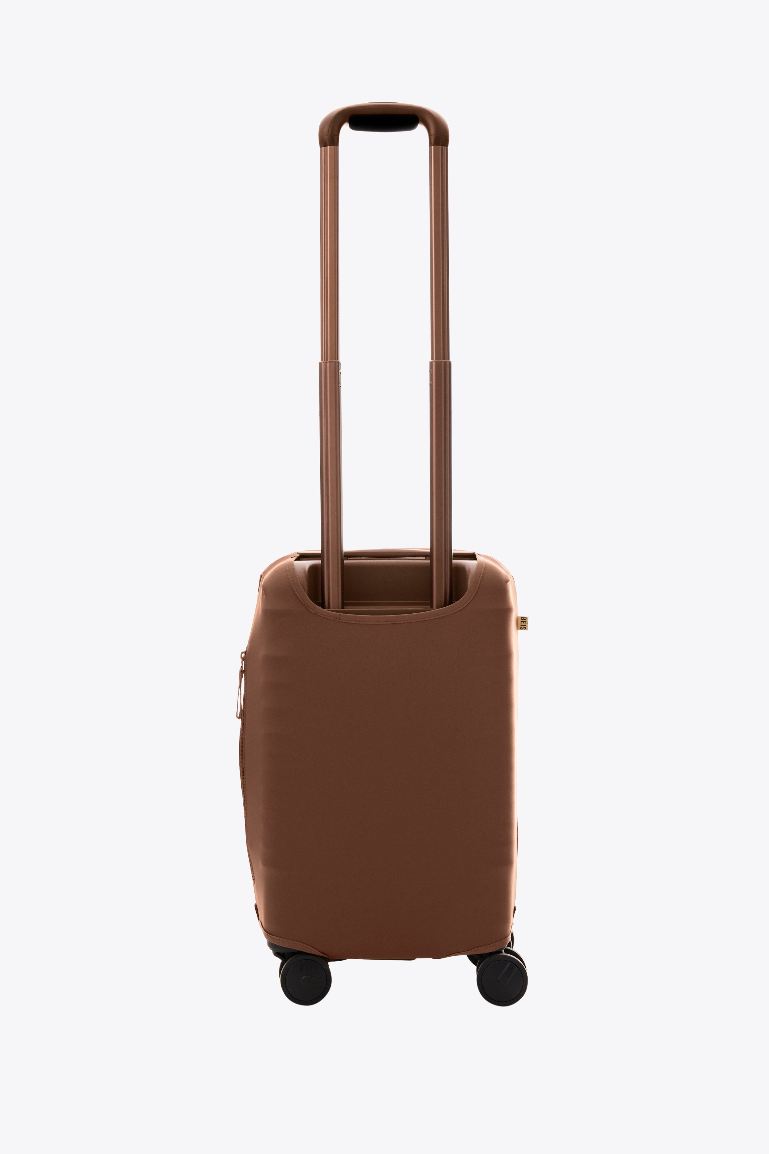 Maple Print Small Carry On Luggage Cover - Waterproof Protective Cover for Travel Suitcases - Perfect for Airplane, Train & Bus Trips