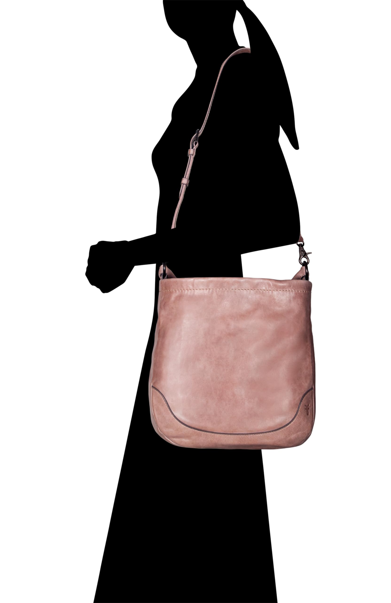 Frye Women's Hobo Handbags - Genuine Leather Crossbody Purse for Everyday Use, Work & Travel