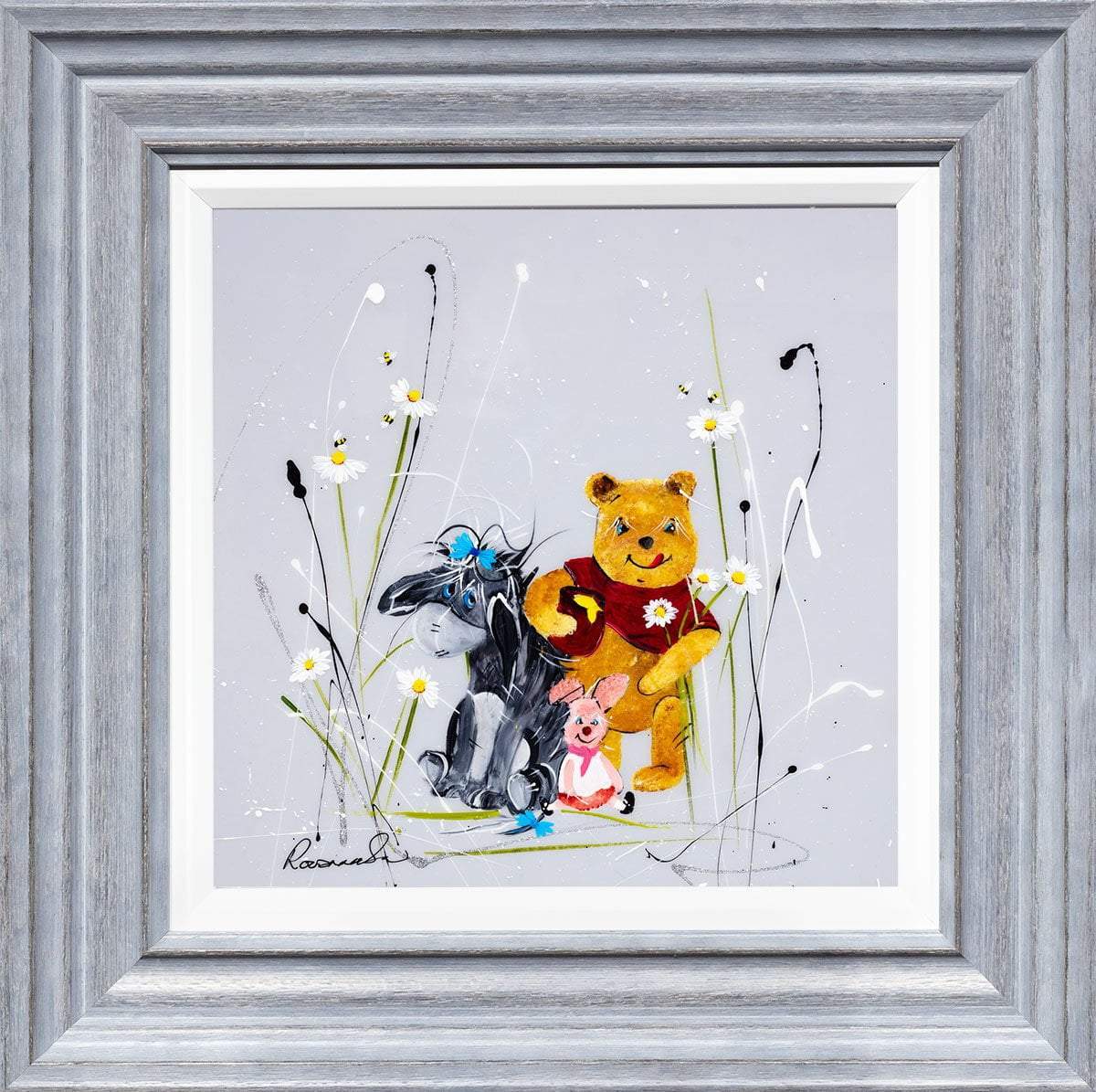 Original 'After All, One Can't Complain. I Have My Friends' Wall Art Print - Friendship Gift for Best Friends, Room Decor - Perfect for Living Room, Bedroom or Office
