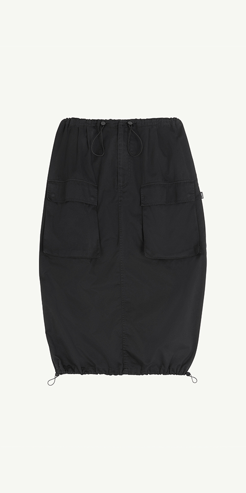 Stylish Cotton Gabardine Midi Skirt for Women - Comfortable A-Line Knee-Length Skirt with Pockets - Perfect for Office, Casual Wear & Spring Summer Outfits
