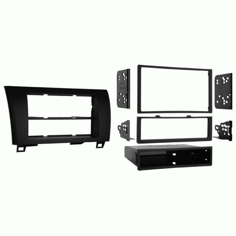 Metra 99-8220 DIN & Double DIN Radio Dash Kit for Toyota Sequoia & Tundra (2008-2022) - Car Stereo Installation Upgrade for Better Sound & Connectivity