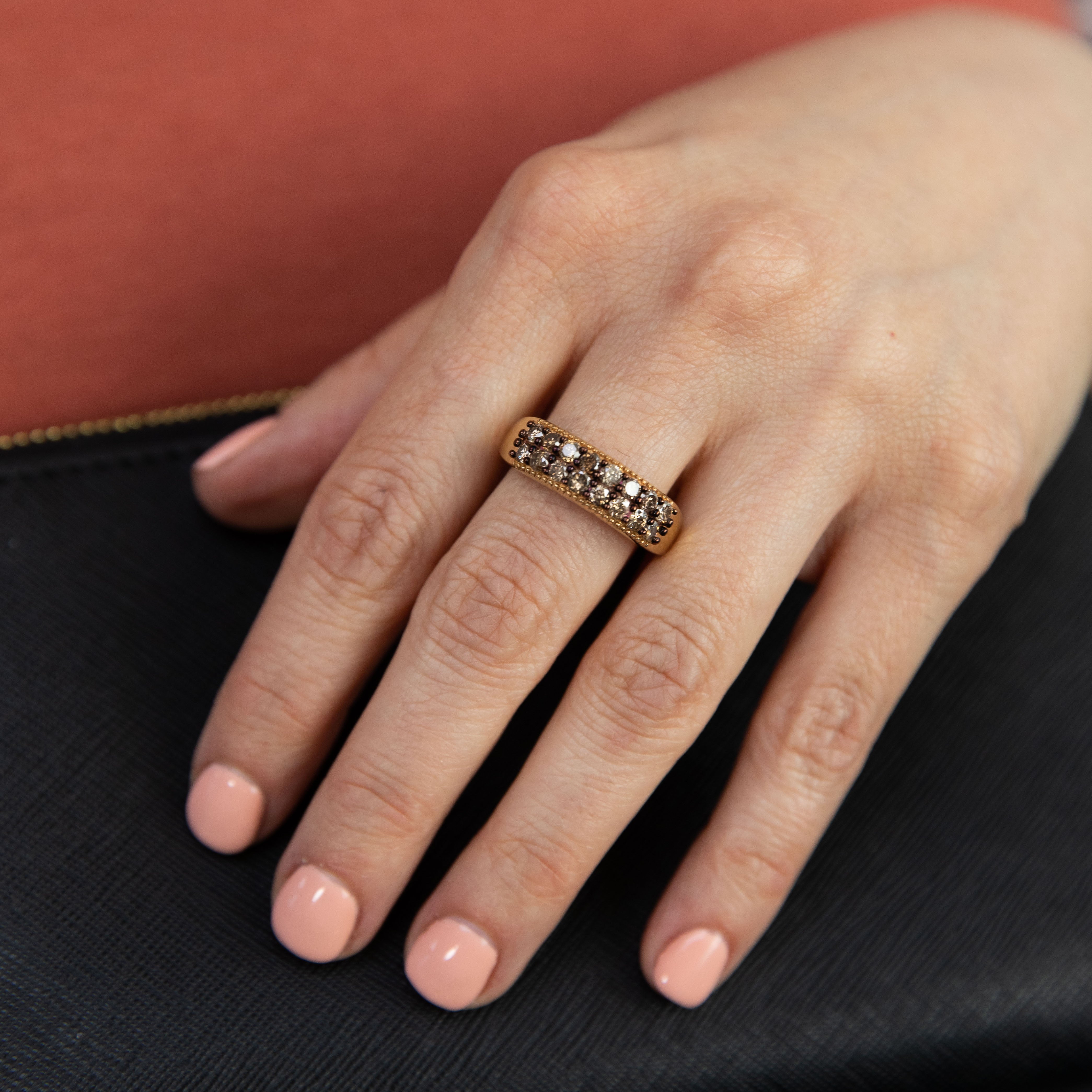 14K Yellow Gold Plated Sterling Silver 1 Carat Diamond Ring with Genuine Australian Diamonds - Perfect for Engagement, Wedding & Anniversary Gifts