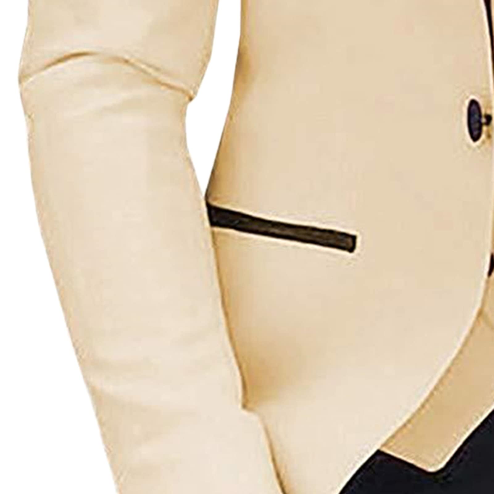 Men's 3-Piece Tuxedo Suit for Wedding, Prom & Dinner - Plus Size Business Casual Blazer with One Button - Perfect for Formal Events, Evening Parties & Special Occasions
