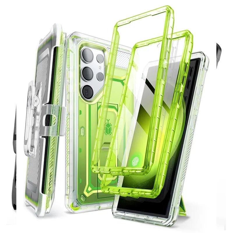 Samsung Galaxy S24 Ultra Case - Supcase UB Pro Full Body Dual Layer Protective Cover with Kickstand | Shockproof & Drop Protection for Everyday Use & Outdoor Activities