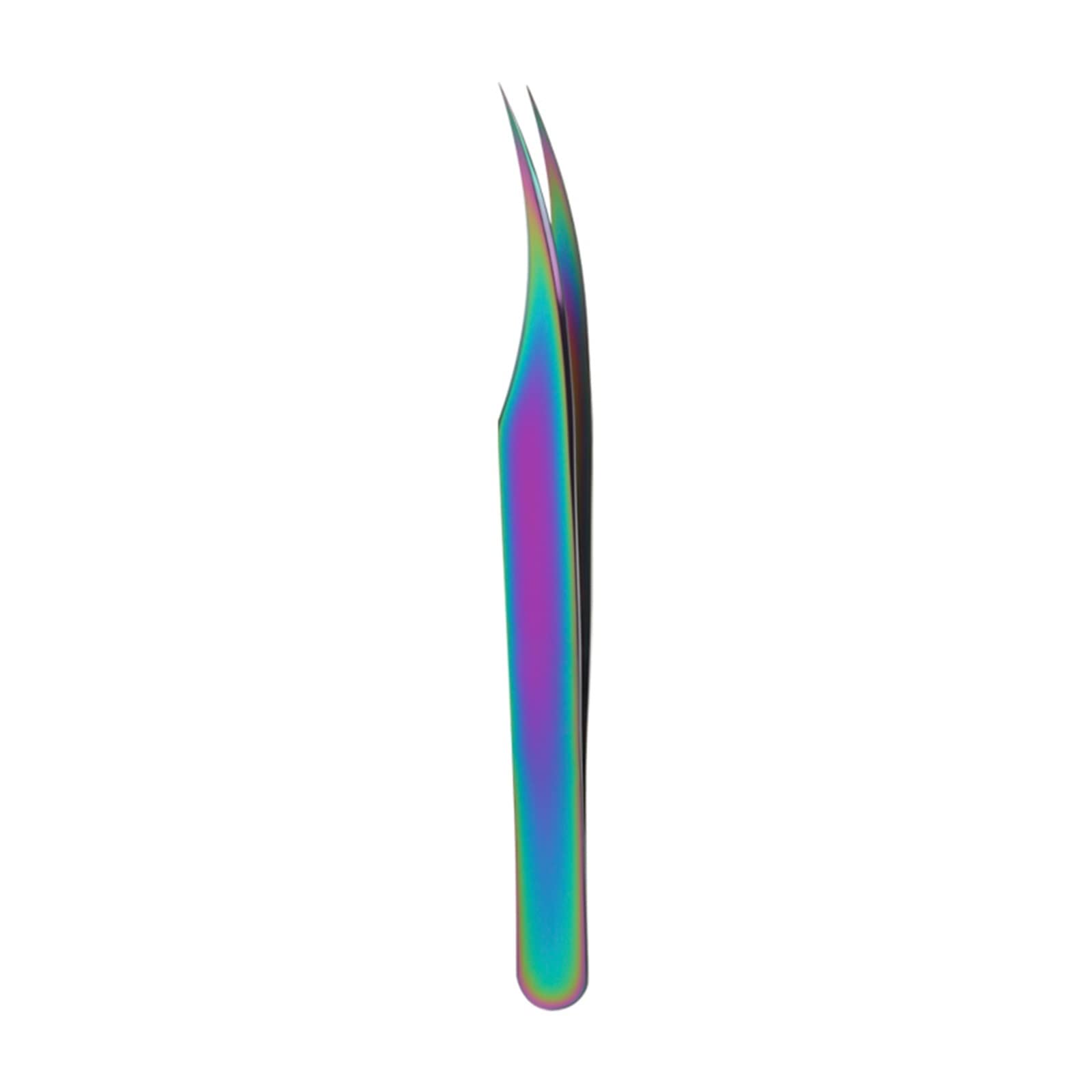 Professional Anti-Static Stainless Steel Eyelash Tweezers & Expanders - Set of 3 (Color 04) for Perfect Lash Extensions & Makeup Application | Salon & Home Use Beauty Tools