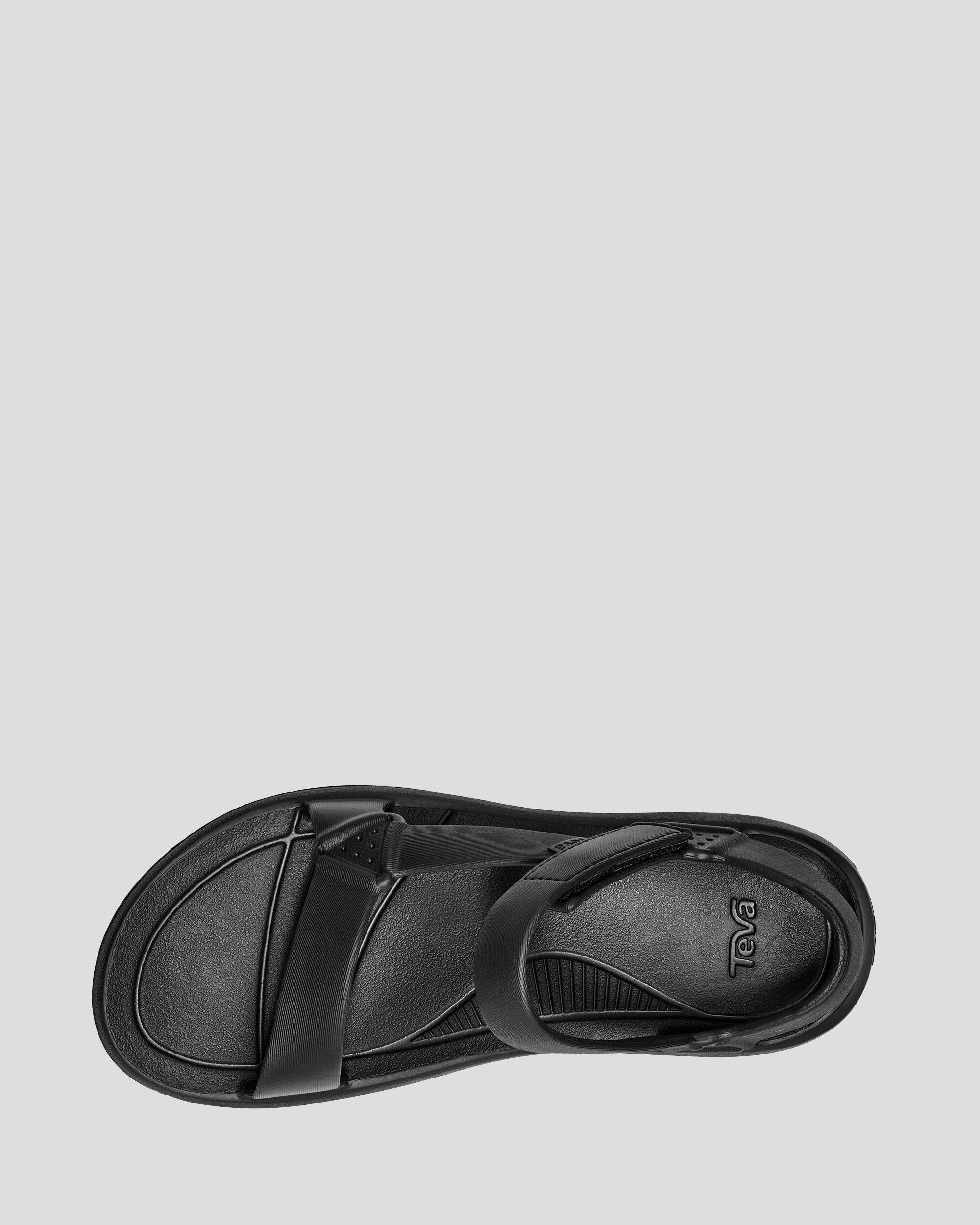 **Teva Hurricane Drift Sandals for Men - Black | Waterproof & Comfortable Outdoor Adventure Sandals for Hiking, Beach & Travel**