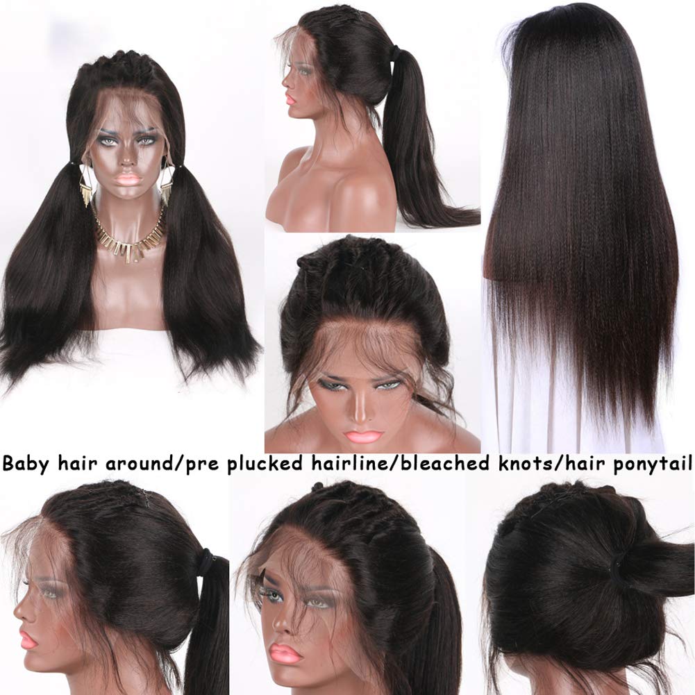 360 Brazilian Lace Front Wig Human Hair 12