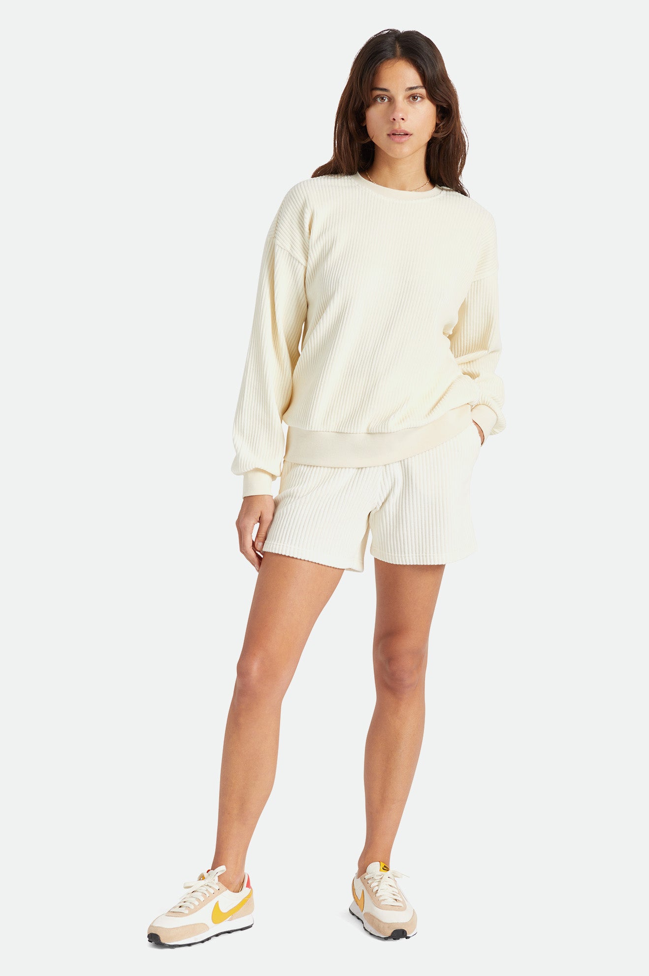 Dazed II Short Dove - Stylish and Comfortable Women's Casual Shorts for Summer Outfits | Perfect for Beach, Travel, and Everyday Wear