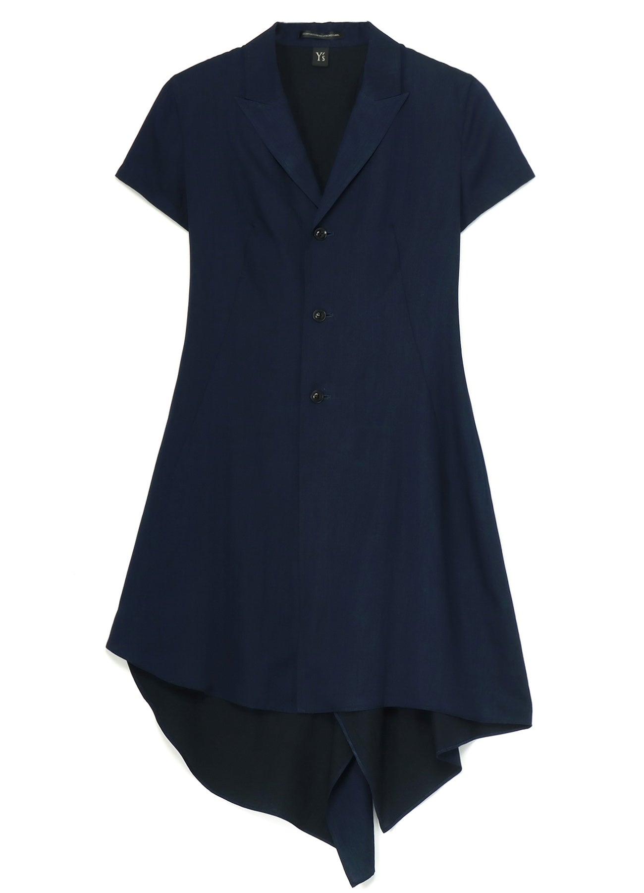 Cupro Dungaree Twill Asymmetrical Shirt Jacket - Stylish Layering for Casual Outfits & Streetwear Fashion