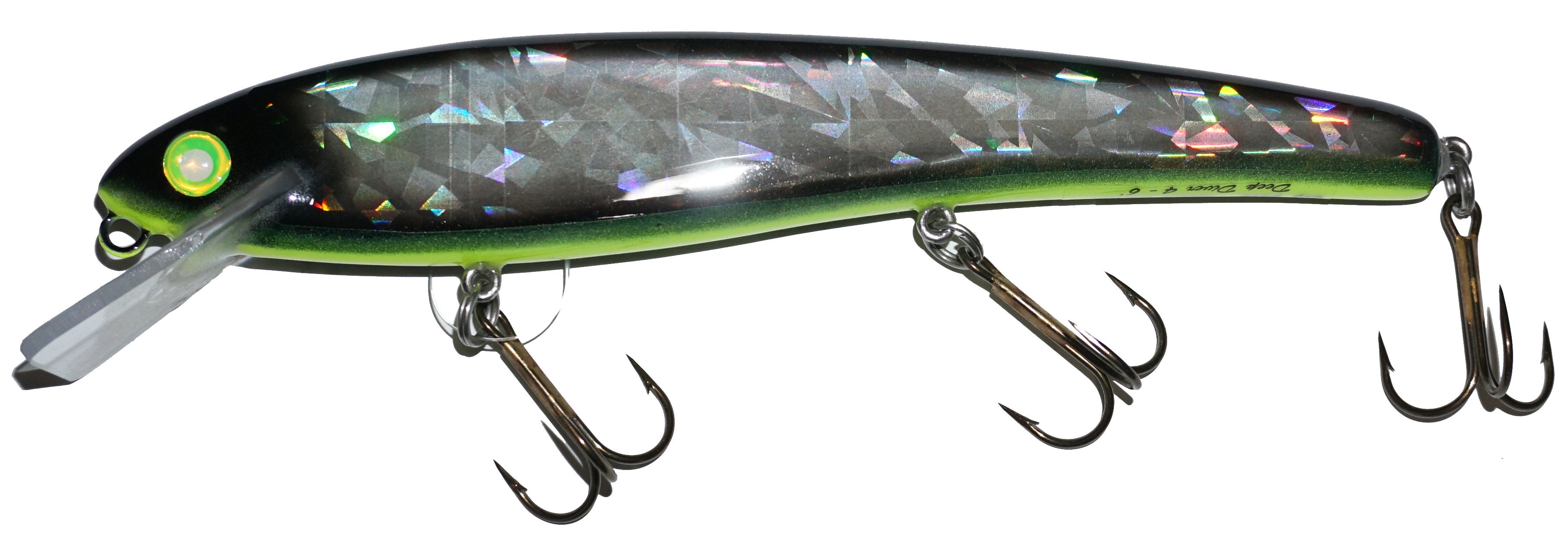 Big Fork Deep Twitch Darter Bait Crankbait Straight - Premium Fishing Lure for Bass, Walleye & Pike - Perfect for Deep Water Trolling & Casting