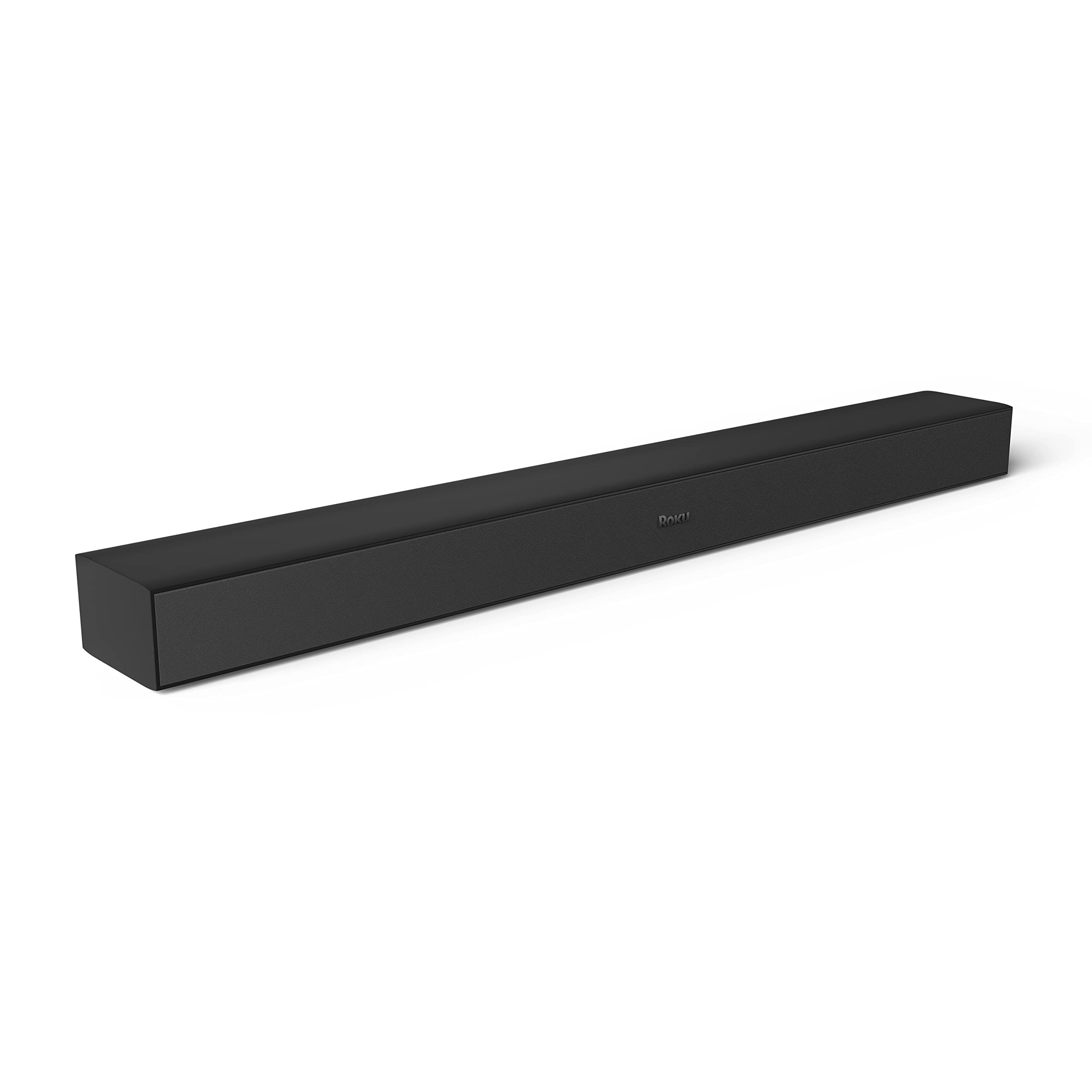 2023 Roku TV Wireless Soundbar with Enhanced Stereo Sound & Clear Dialogue | Slim Sound Bar with Wireless Subwoofer & Easy Setup | Perfect for Home Theater, Gaming & Movie Nights (Black)