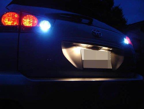 2 Pack Blue 15 SMT T10 LED Bulbs - Super Bright 912 920 921 Wedge Backup Lights for Cars, Trucks, SUVs - Perfect for Reverse Lights, Interior Dome Lights & License Plate Illumination
