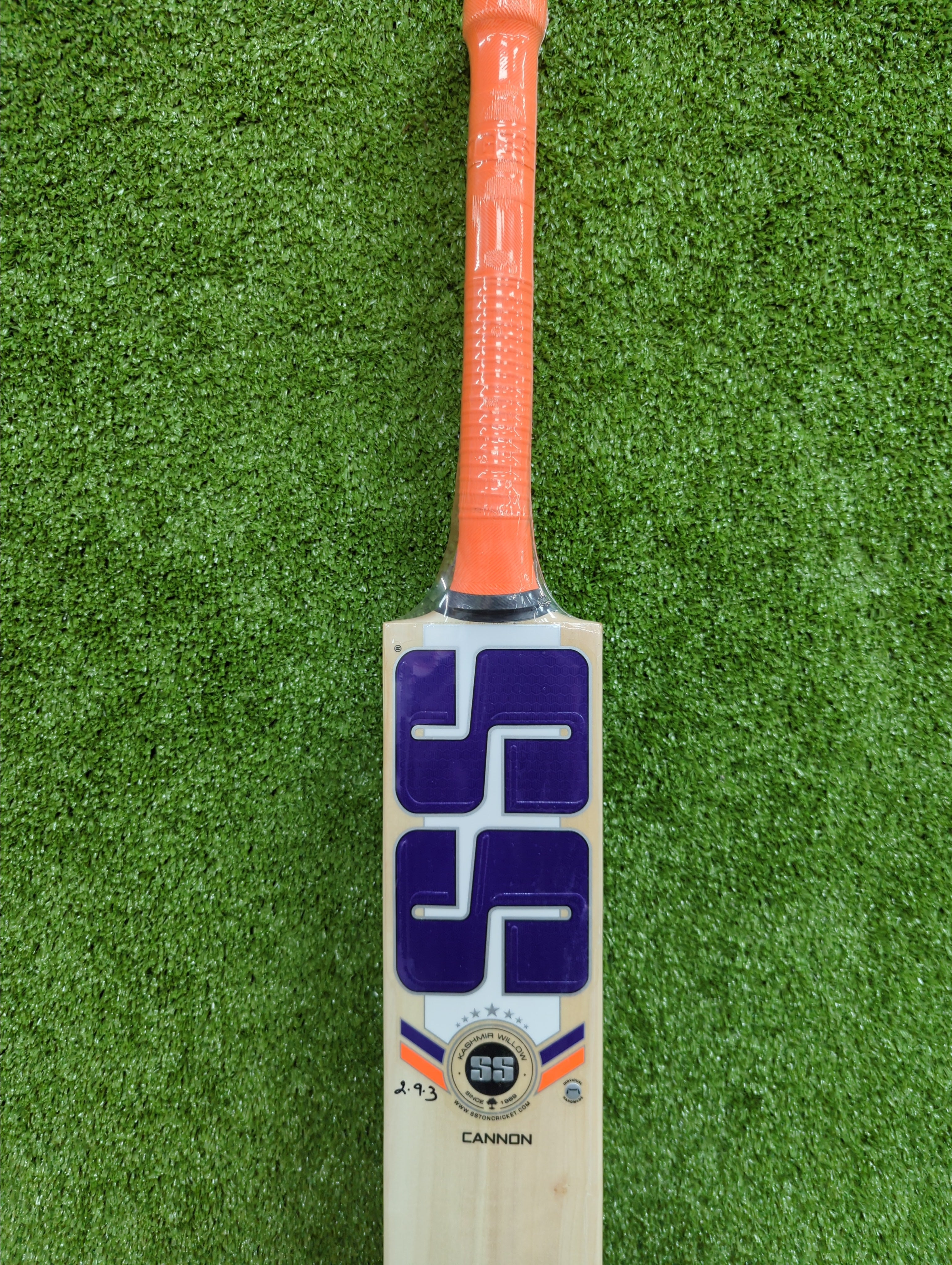 Premium SS Cannon Kashmir Willow Cricket Bat for Men & Women - Perfect for Practice, Matches & Professional Play