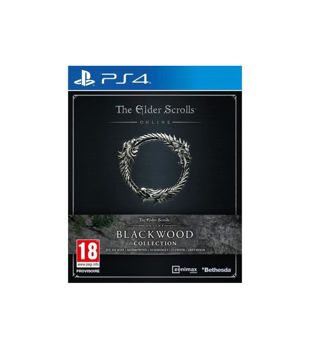 The Elder Scrolls Online: Blackwood Collection for PS4 - Epic Fantasy RPG Adventure Game with Expansions | Perfect for Multiplayer Gaming & Story-Driven Quests