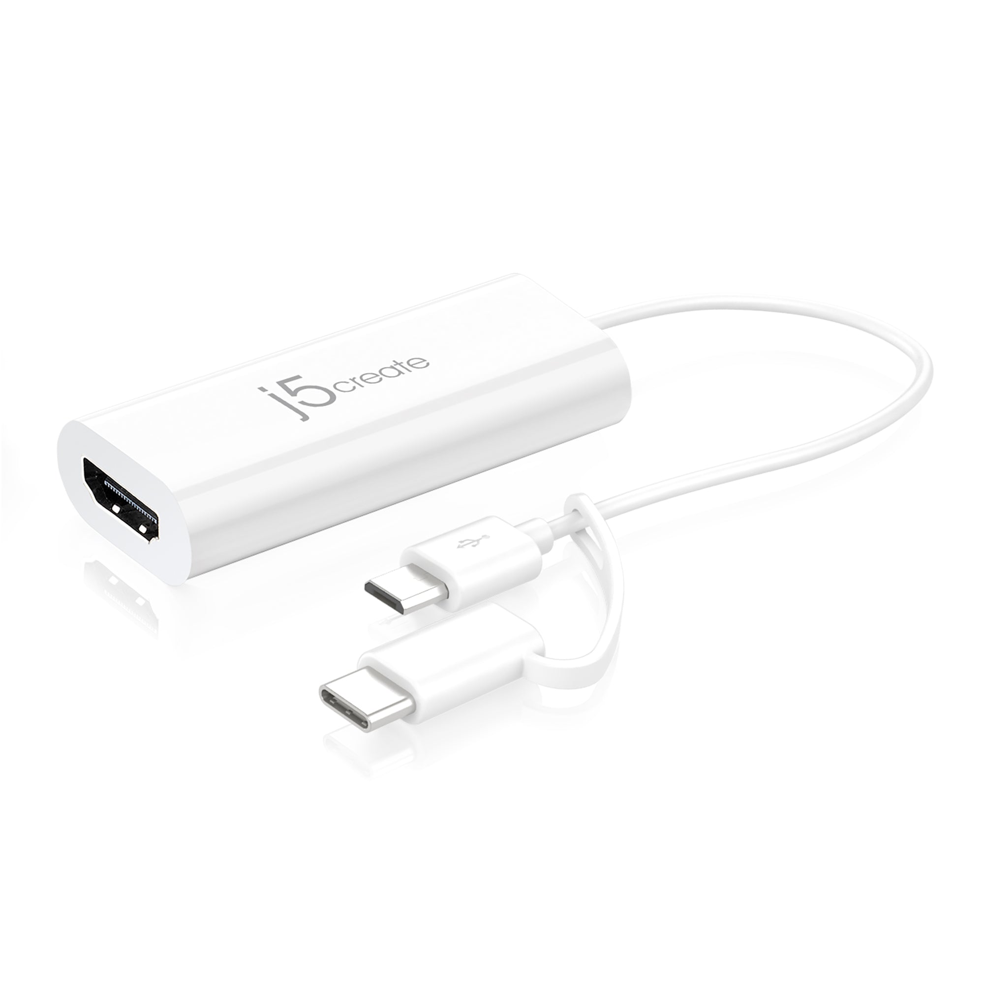 Android USB to HDMI Adapter - 4K Ultra HD Display Converter for Smartphones, Tablets & Laptops - Watch Movies, Play Games & Mirror Screens on TV or Monitor