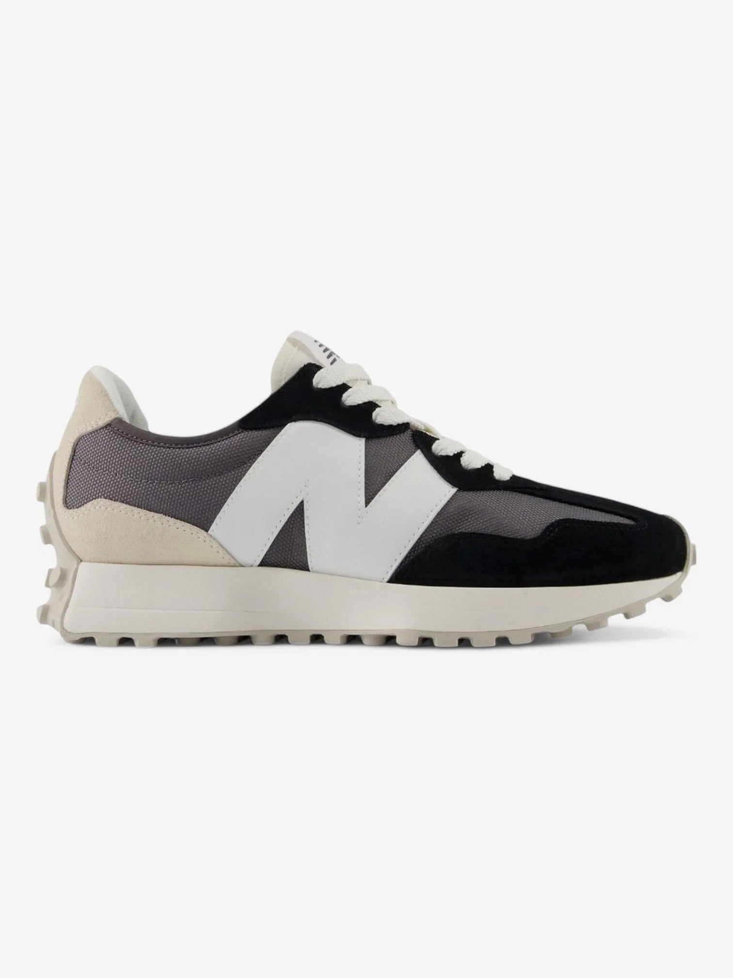 New Balance 327 Sneakers in Black, Gray & Beige - Stylish & Comfortable Running Shoes for Men & Women | Perfect for Casual Wear, Gym & Outdoor Activities