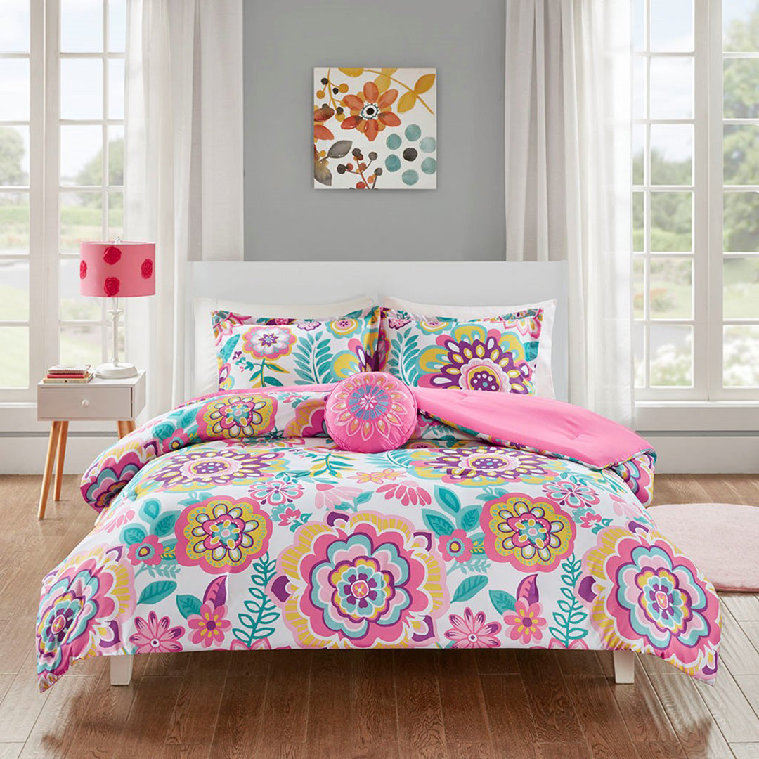 Premium Camille Comforter Set - Soft & Breathable Bedding Collection - Queen/King Size - Perfect for Cozy Bedrooms, Guest Rooms & Luxury Hotels