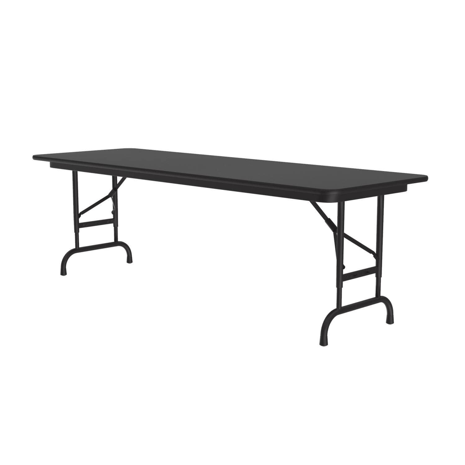 Adjustable Height High Pressure Folding Table CFA2472PX-07 - Portable Workbench for Home, Office & Outdoor Use