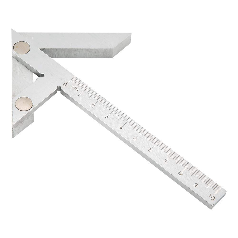 Pipe Center Finder Tool - 100x70mm Precision Cylinder Centering Gauge for Accurate Angle Measurement - Perfect for Plumbing, Framing, and Metalworking Projects
