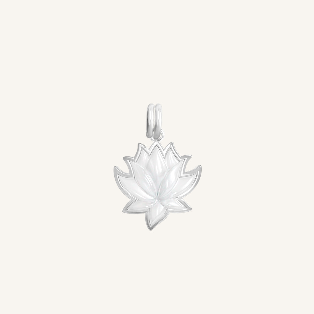 Lotus Charm Necklace - Elegant Handmade Jewelry for Women, Perfect for Yoga, Meditation & Spiritual Healing | Boho Chic Accessory for Everyday Wear & Special Occasions
