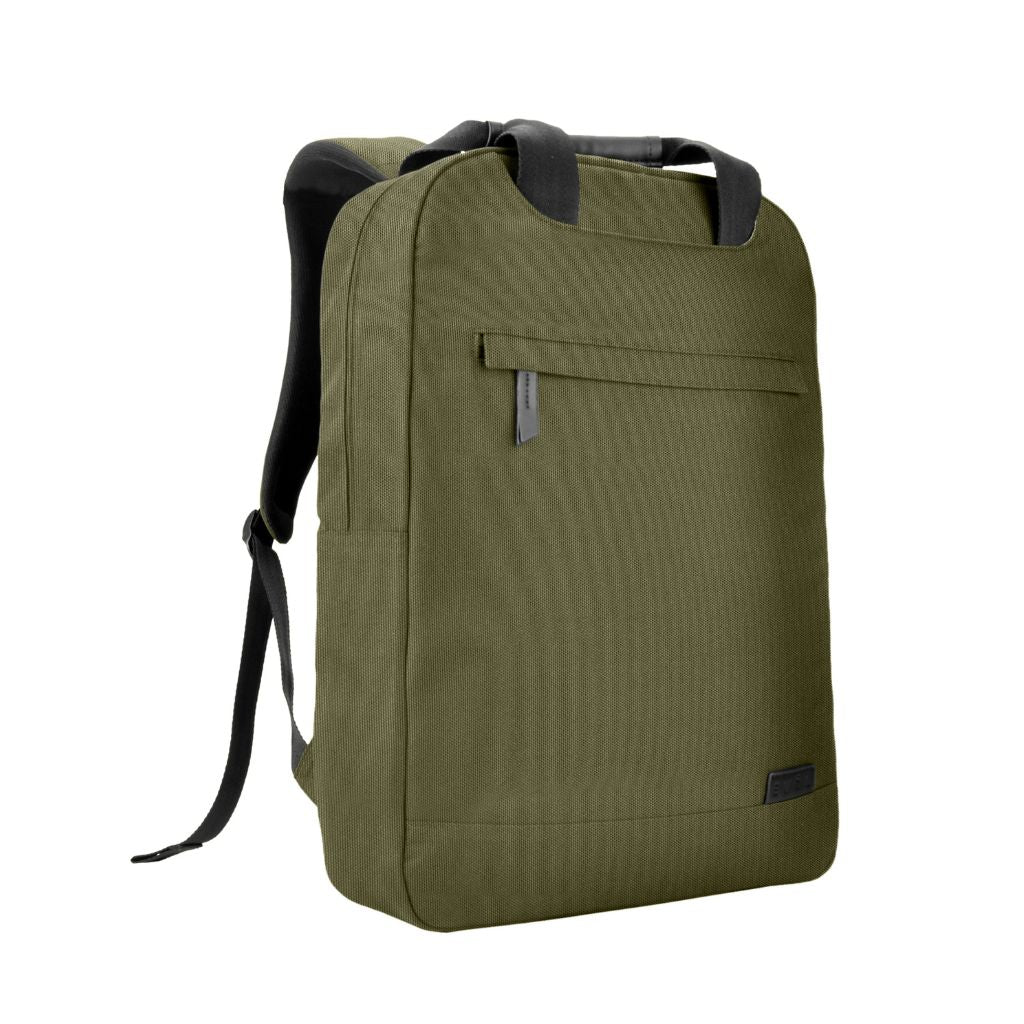 Evol 15.6 Inch Recycled Business Laptop Backpack - Olive Green | Durable & Eco-Friendly Work Bag for Office, Travel & Commuting