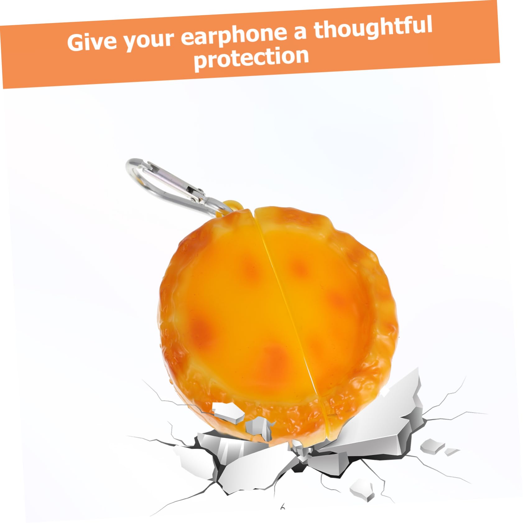 OSALADI 1pc Stylish Earphone Case for AirPods & Earbuds - Durable Headset Shell with Food-Inspired Fashion Design | Perfect for Travel, Workout & Daily Use