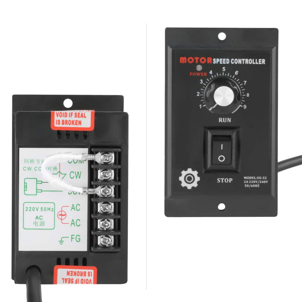 400W 220V AC Motor Speed Controller for Industrial & DIY Projects