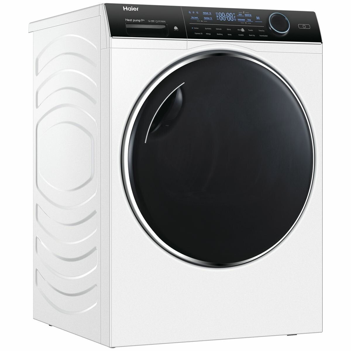 Haier 600 Series 9kg Heat Pump Dryer with Steam Refresh HDHP90AN1 - Energy Efficient Laundry Solution for Homes & Apartments