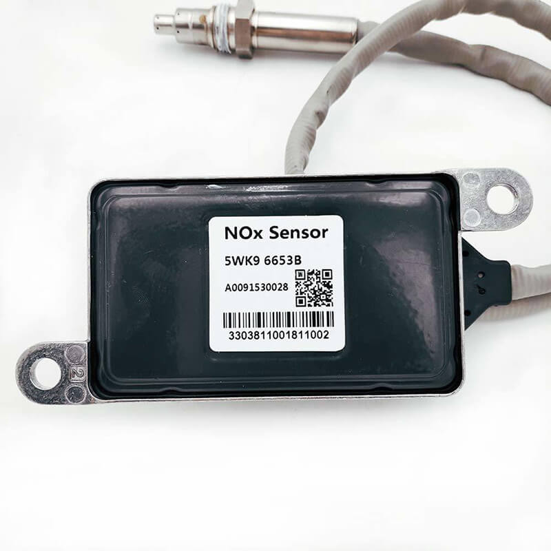 5WK96653B 5WK9 6653B A0091530028 Nitrogen Oxygen NOx Sensor 24V for Mercedes Benz Truck - Heavy Duty Replacement Part for Improved Emissions Control & Engine Performance