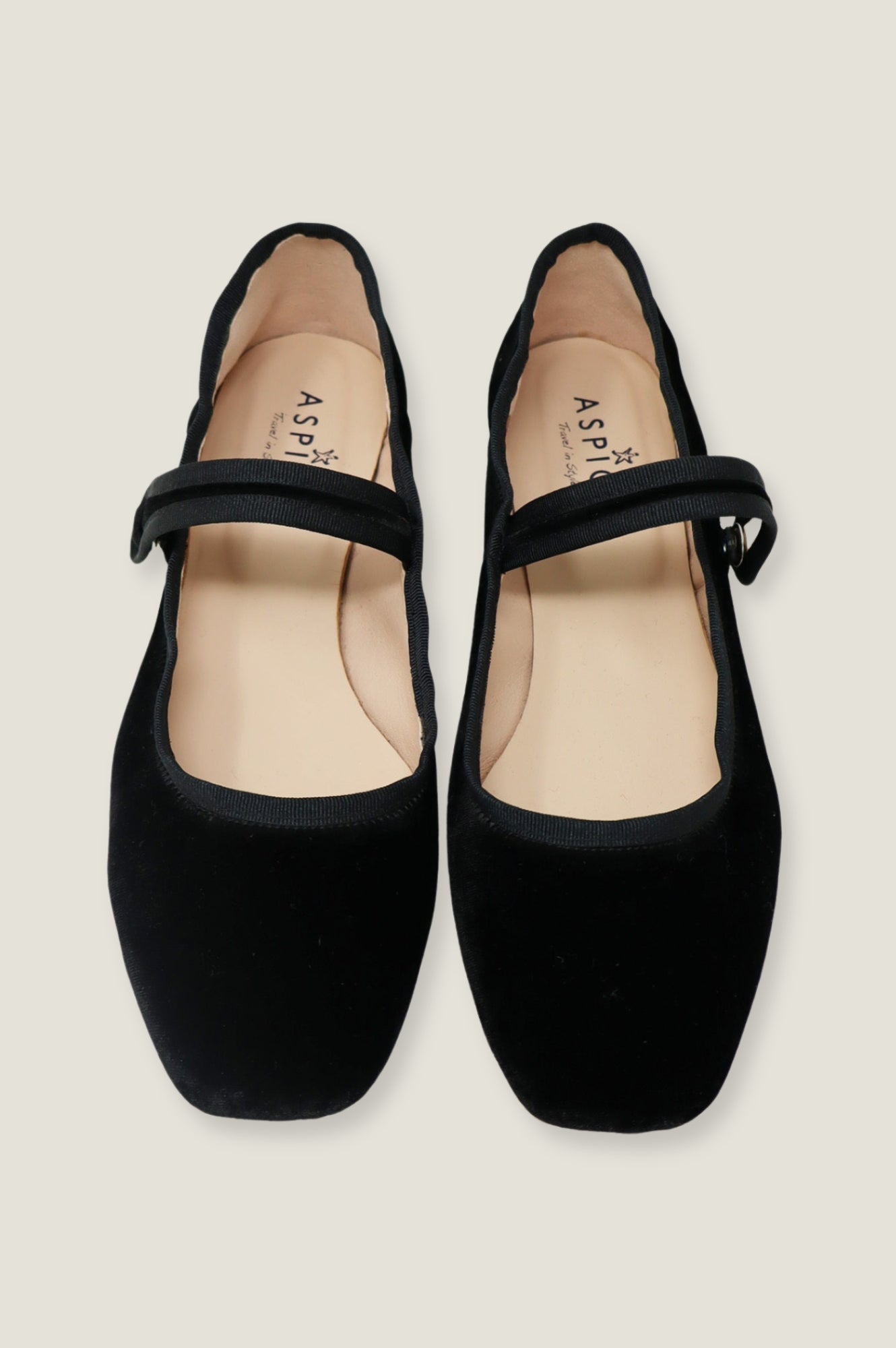 Black Velvet Mary Jane Shoes for Women - Elegant & Comfortable Flats for Work, Parties & Weddings
