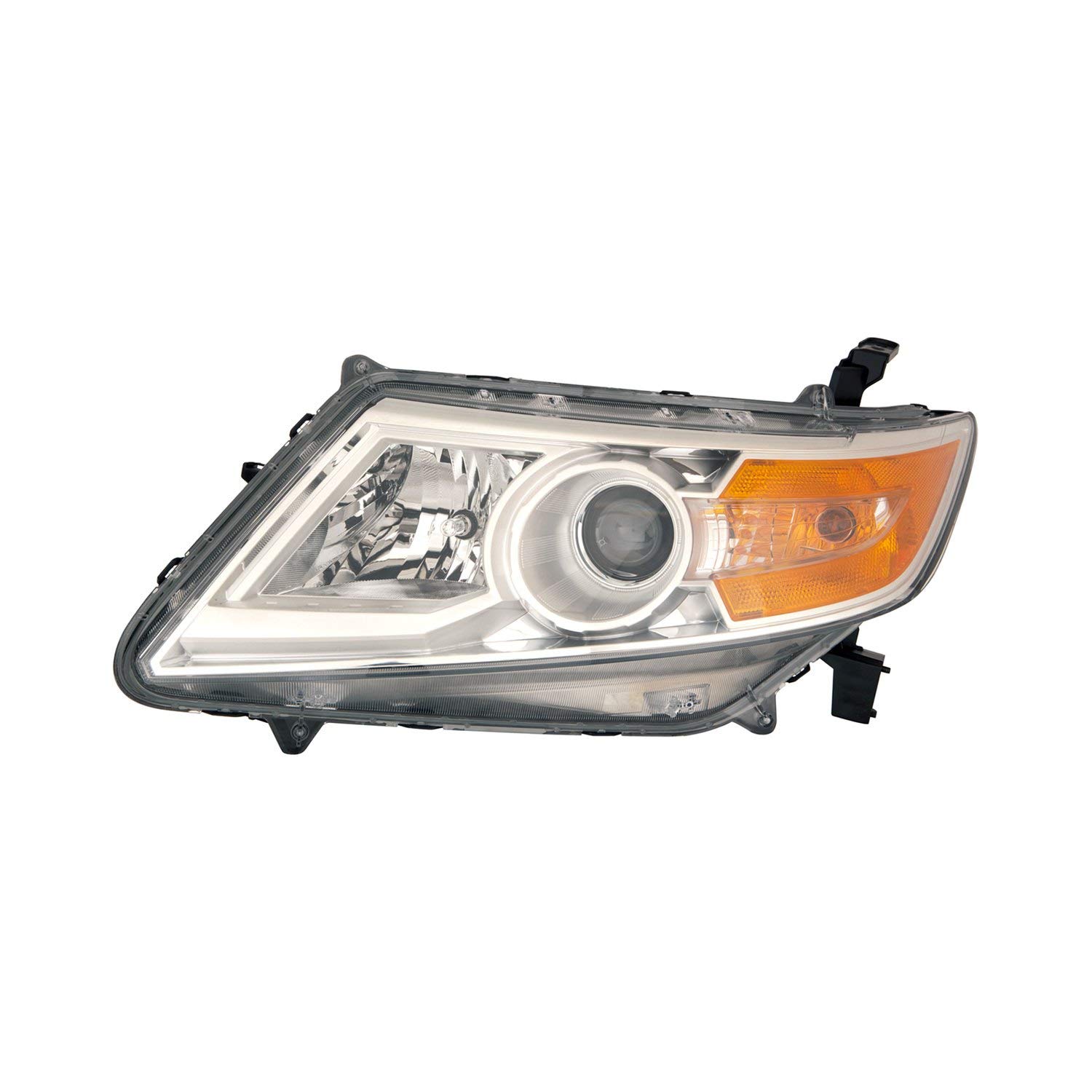 OE Replacement Headlight Assembly for Honda Odyssey 2011-2013 - PartsLink HO2502142 - Perfect for Night Driving & Foggy Conditions