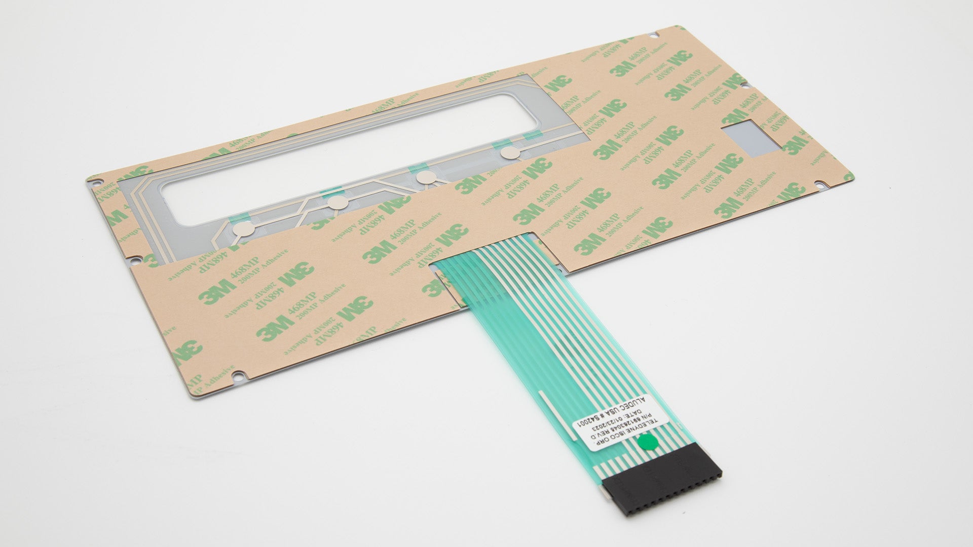 4th Generation HAZLOC Pump Front Panel Controller Label - Durable Replacement Part for Industrial Fluid Transfer Systems