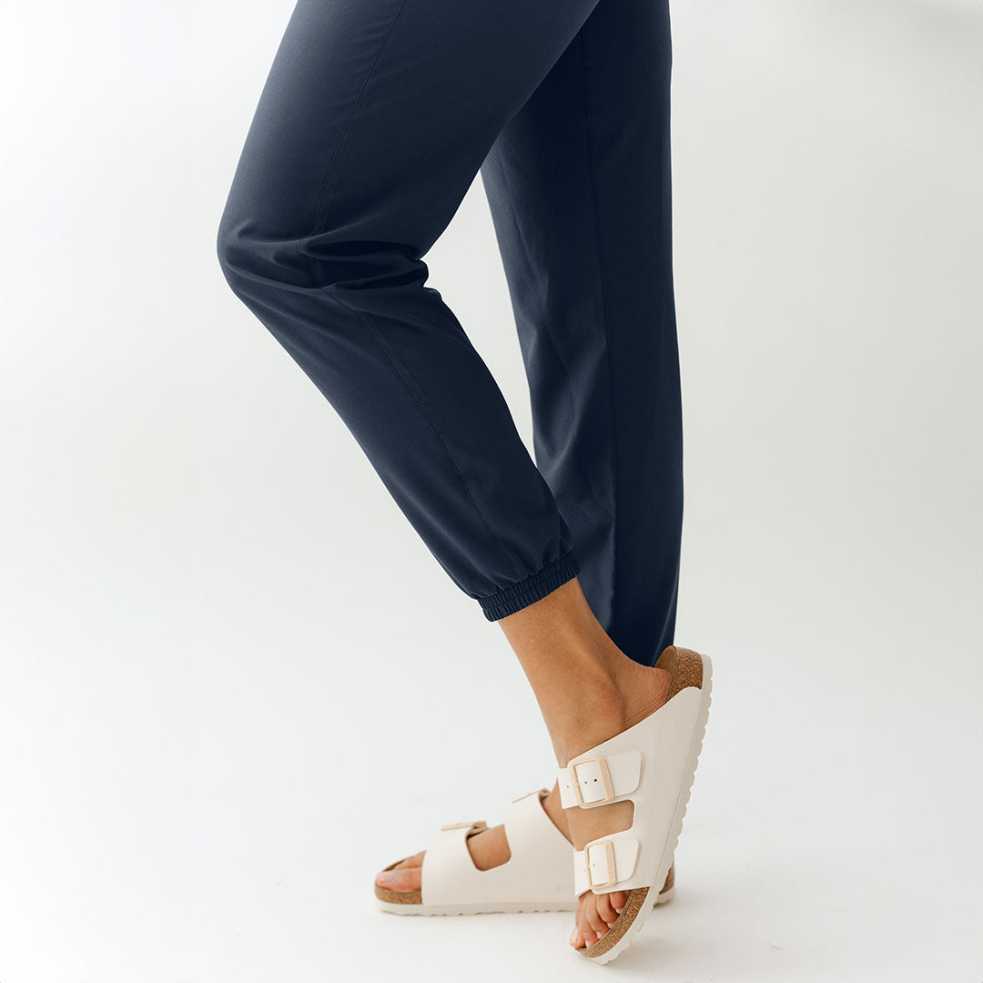 Everywhere Joggers for Men & Women - True Blue Comfortable Lounge Pants - Perfect for Running, Yoga, Travel & Casual Wear