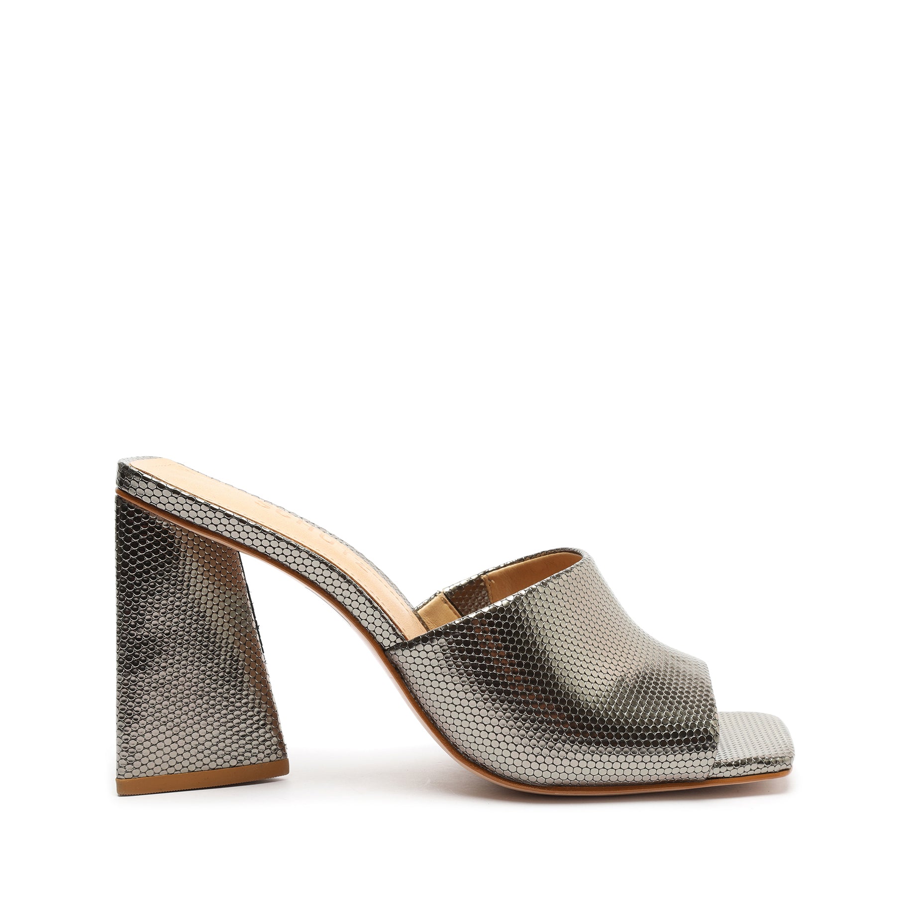 Lizah Women's Metallic Leather Sandals - Comfortable Summer Casual Shoes for Beach, Vacation & Outdoor Walking