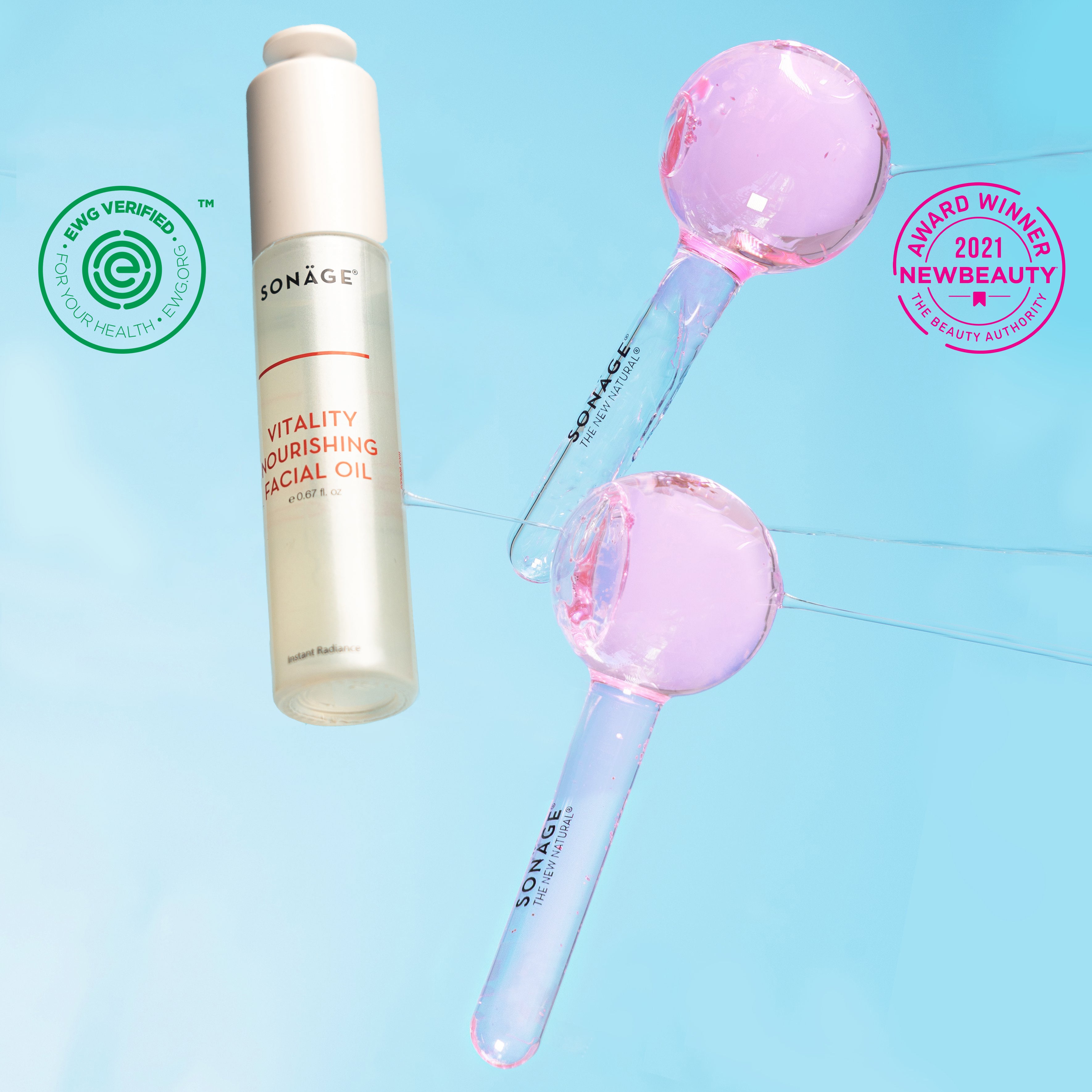 Facial Massage Duo - Rejuvenating Face Roller & Gua Sha Set for Glowing Skin | At-Home Spa & Self-Care Routine