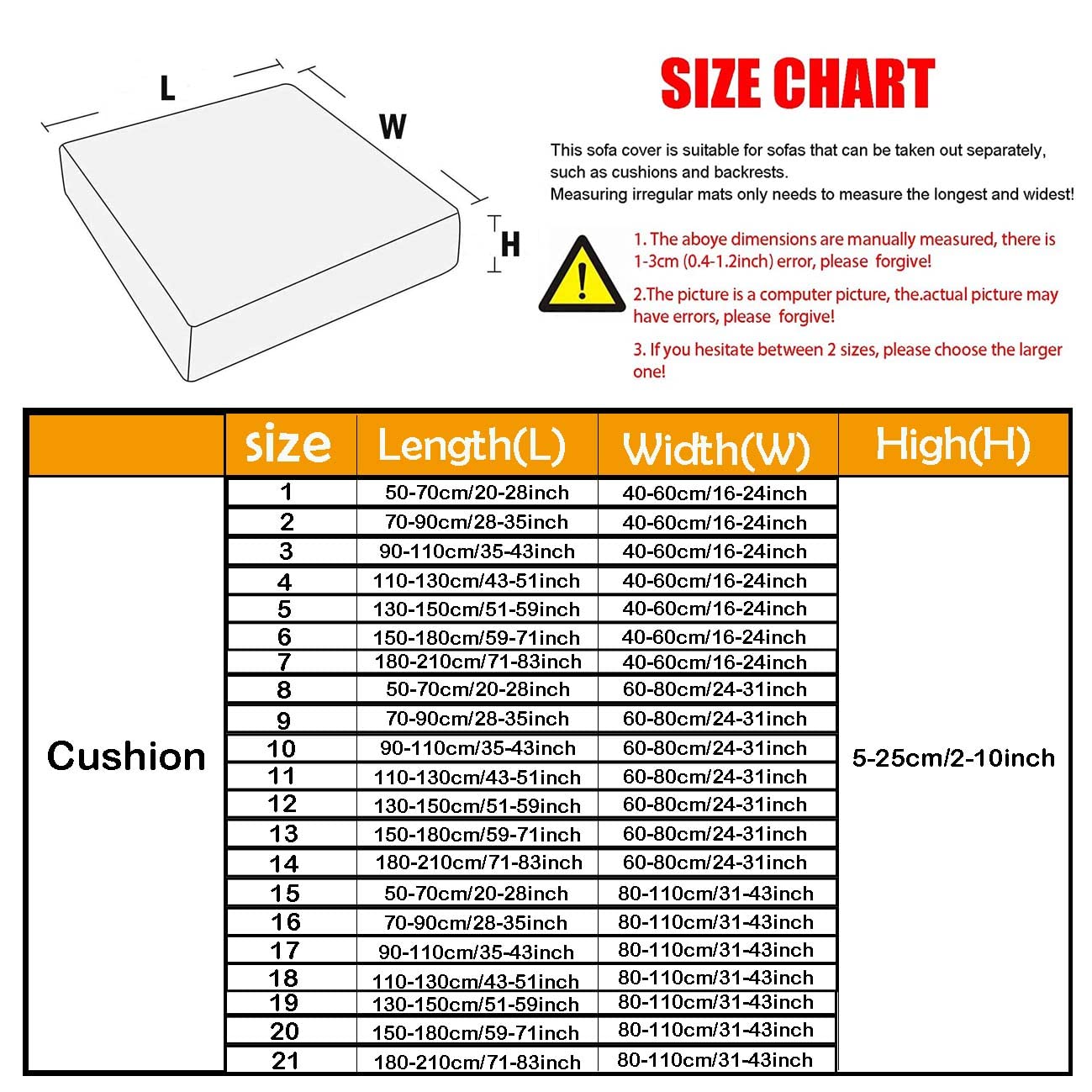 Stretchable L-Shaped Sectional Sofa Cushion Covers - 6-Piece Black Furniture Protector Slipcovers for Couches & Sectionals | Perfect for Living Room, Family Room & Home Theater Seating Protection