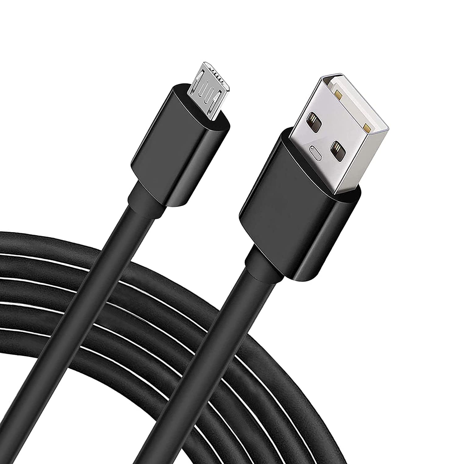 3FT Black Micro USB Replacement Cable for Fiio A3/E11K Portable Amplifier - High-Speed Charging & Data Sync for Home, Office, and Travel Use