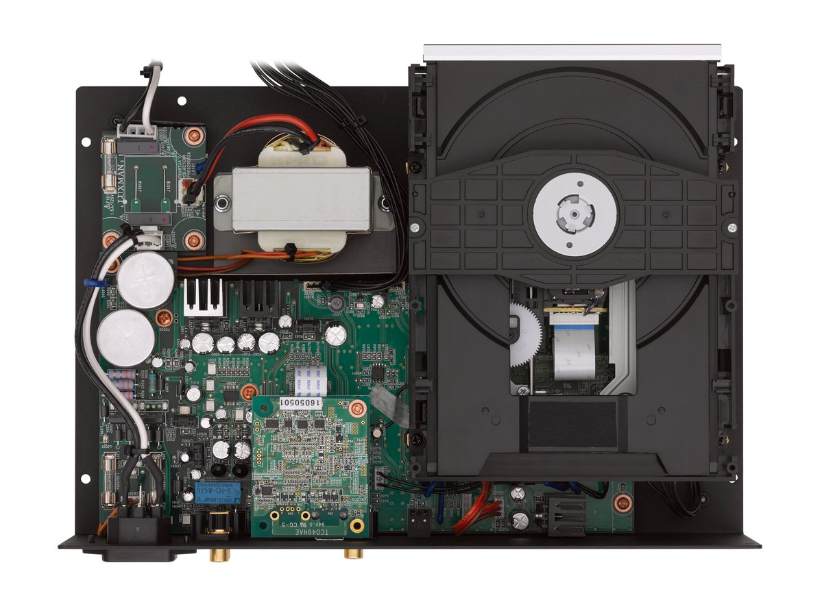 Luxman D-N150 High-End CD Player & Digital-to-Analog Converter (DAC) - Perfect for Audiophiles & Home Theater Systems