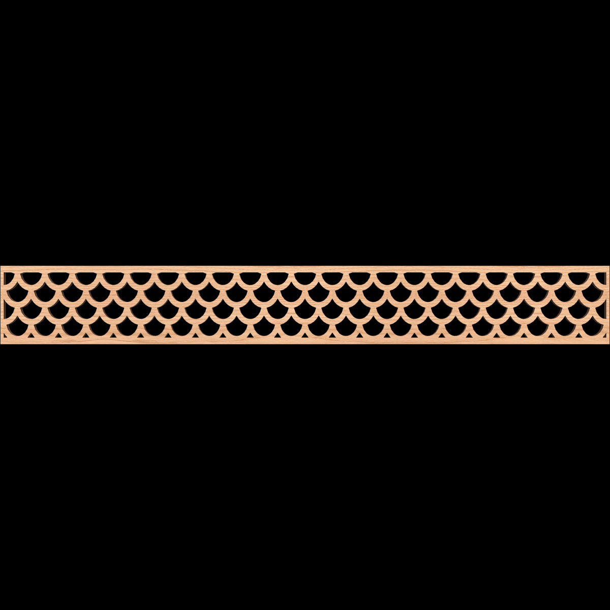Hudson Fretwork Moulding - Decorative Wood Trim for Home & Furniture | Perfect for DIY Projects, Wall Paneling, and Cabinet Accents