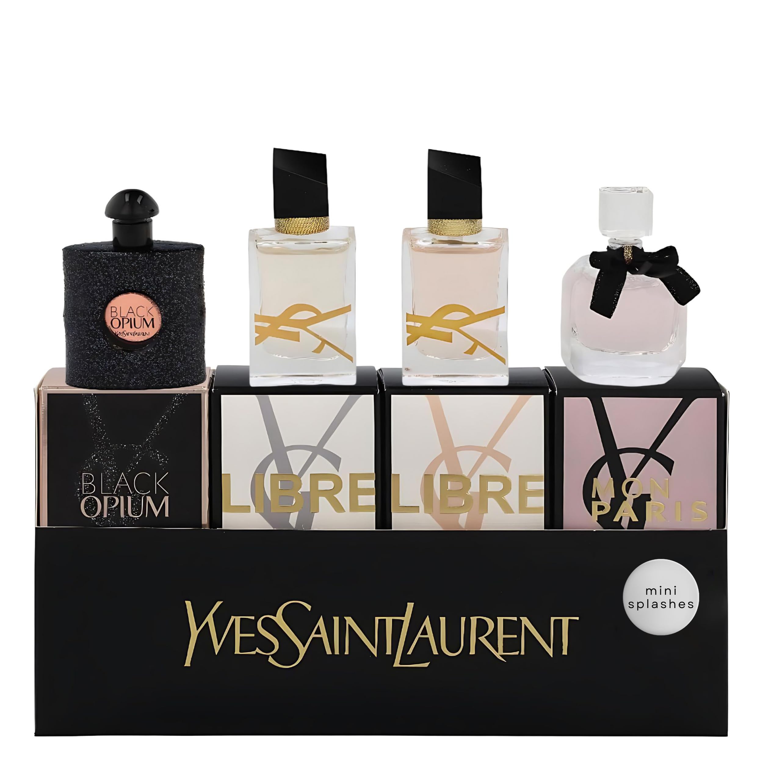 Yves Saint Laurent YSL Perfume for Women - 4-Piece Mini Travel Set of Luxury Fragrances | Perfect for Gifts, Travel & Everyday Use
