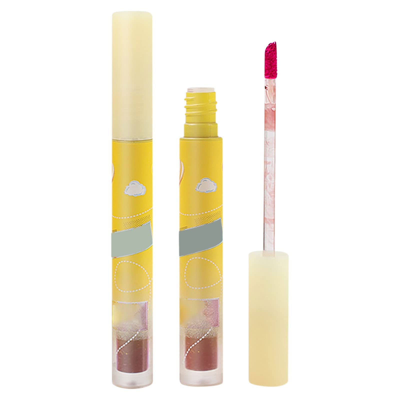 Long-Lasting Highly Pigmented Red Lip Gloss - Non-Sticky, Non-Drying Lip Glaze (1.7ml) | All-Day Wear, No Fade | Perfect for Parties, Dates & Everyday Makeup Looks