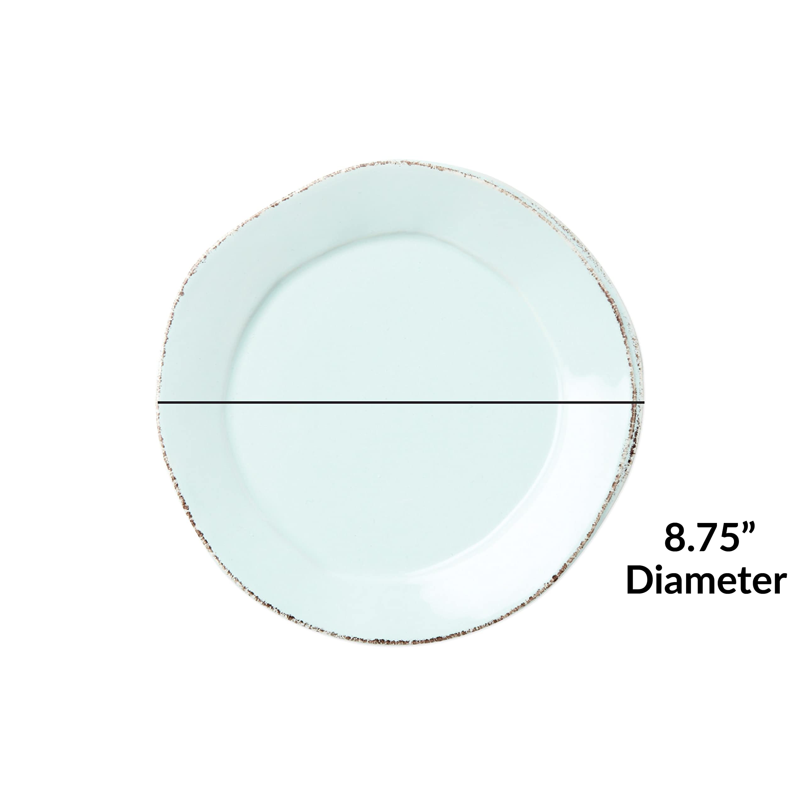 Vietri Aqua Pasta Bowls Set of 4 - 8.5