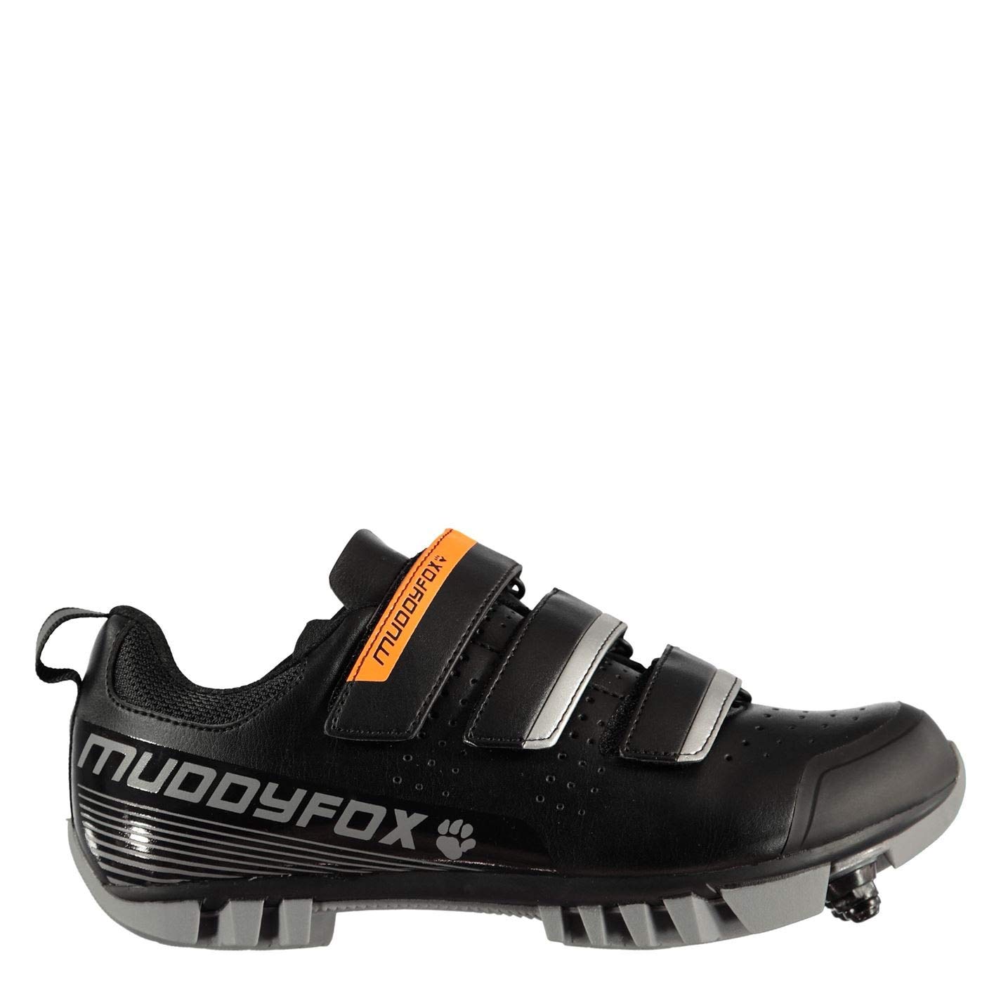 Muddyfox MTB100 Kids Cycling Shoes - Adjustable Hook & Loop Strap for Junior Mountain Biking - Perfect for Trail Riding & Outdoor Adventures