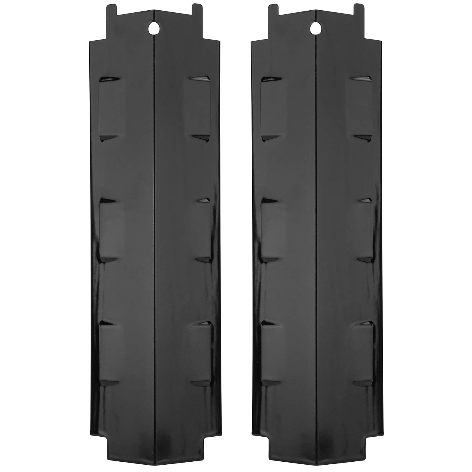 2Pcs Stainless Steel BBQ Heat Plates for Gas Grill Replacement - Durable Heat Tent for Even Cooking | Perfect for Backyard Grilling, Camping & Outdoor BBQ Parties