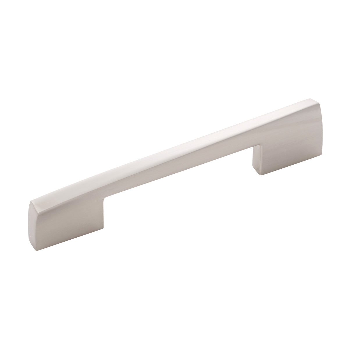 5-1/16 Inch (128mm) Center to Center Satin Nickel Cabinet Pull - Modern Drawer Handles for Kitchen Cabinets, Bathroom Vanities & Furniture Hardware