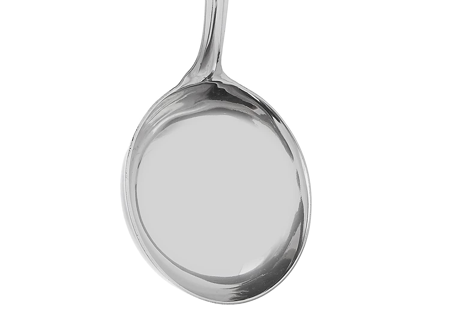 SignoraWare Premium Stainless Steel Food Grade Soup Ladle Set of 2 - 1.1mm Heavy Duty Kitchen Ladle for Cooking, Serving Gravy, Dal, Curry - 21.7cm (Perfect for Restaurants, Catering & Home Kitchens)