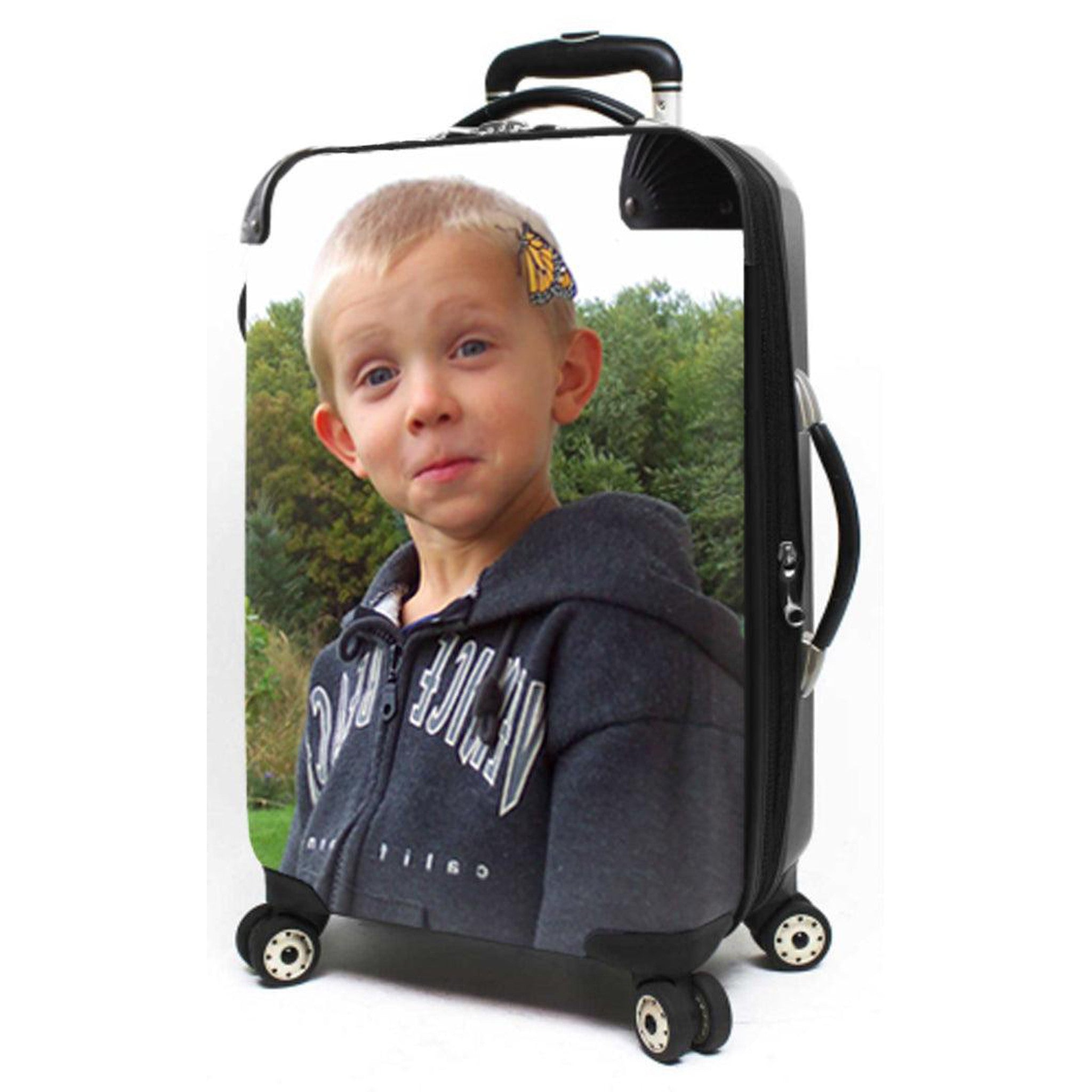 Personalized Carry On Luggage - MyFly Bag - Lightweight Travel Suitcase for Airplane, Business Trips & Weekend Getaways